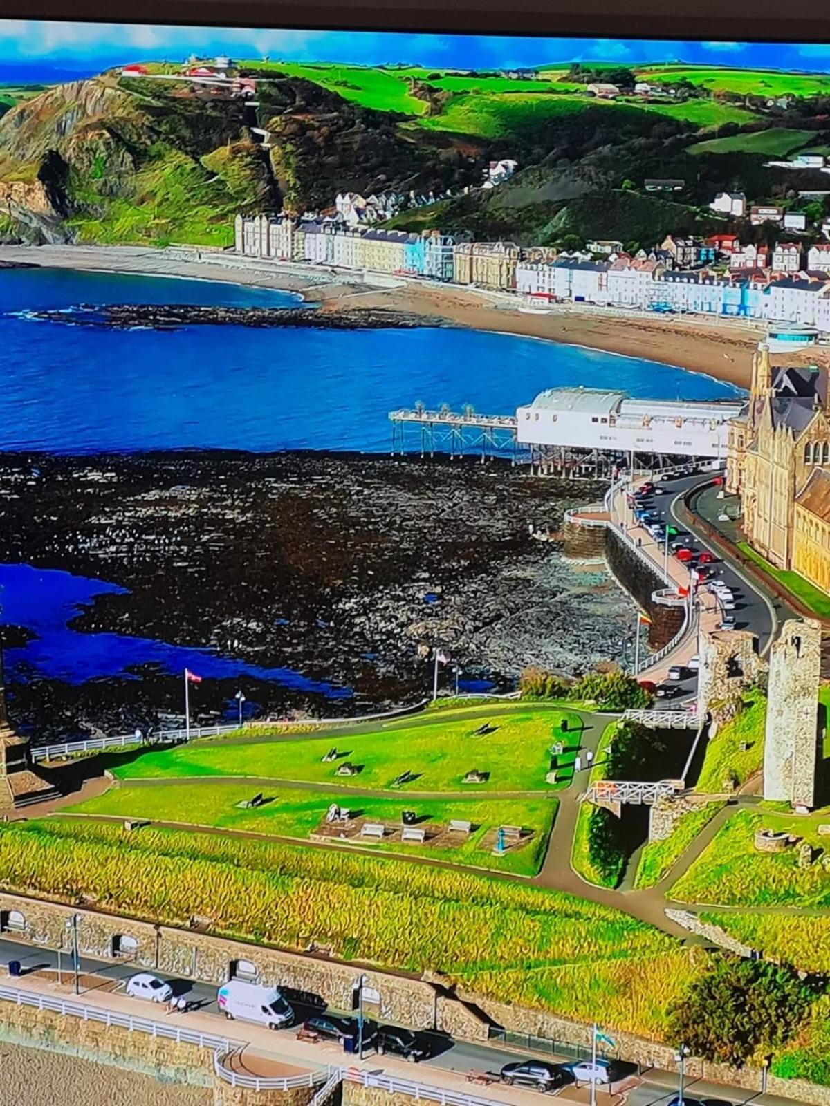 Haven On The Hill 2 Bed Caravan With Town Views Of Aberystwyth F7 Eksteriør billede