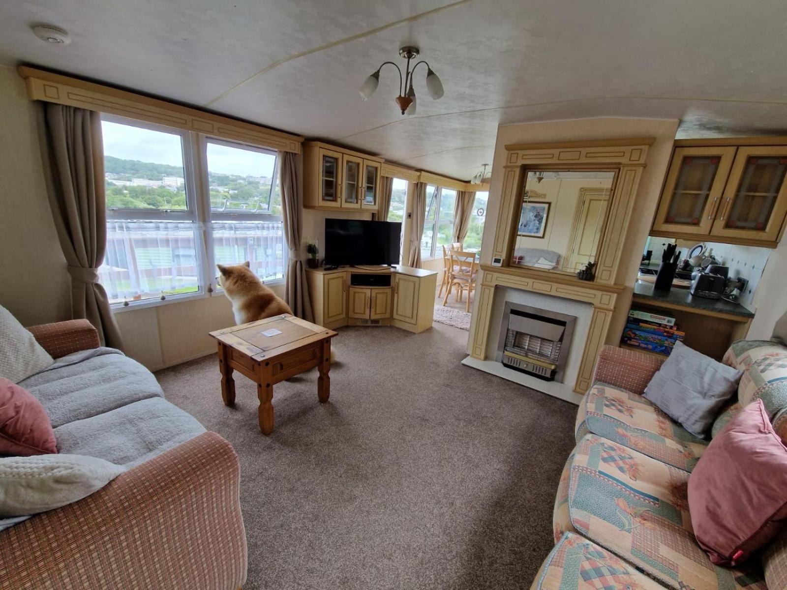 Haven On The Hill 2 Bed Caravan With Town Views Of Aberystwyth F7 Eksteriør billede