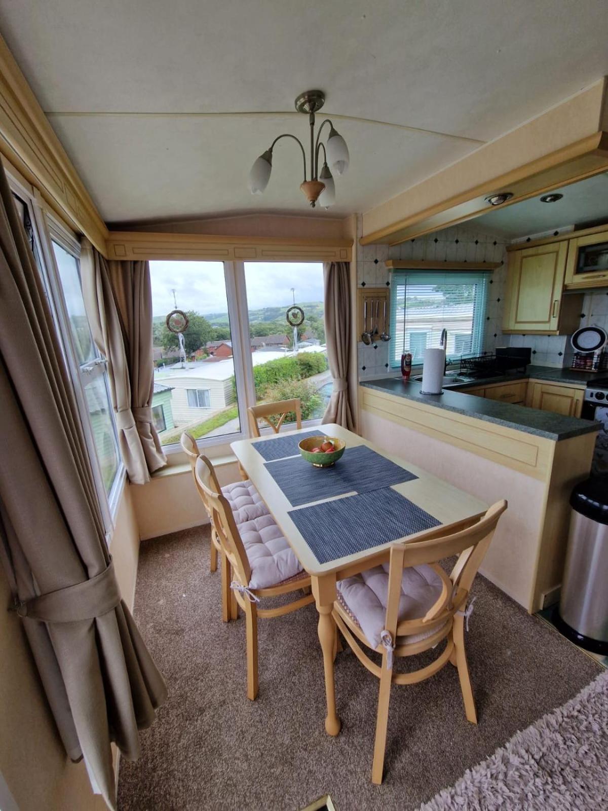Haven On The Hill 2 Bed Caravan With Town Views Of Aberystwyth F7 Eksteriør billede