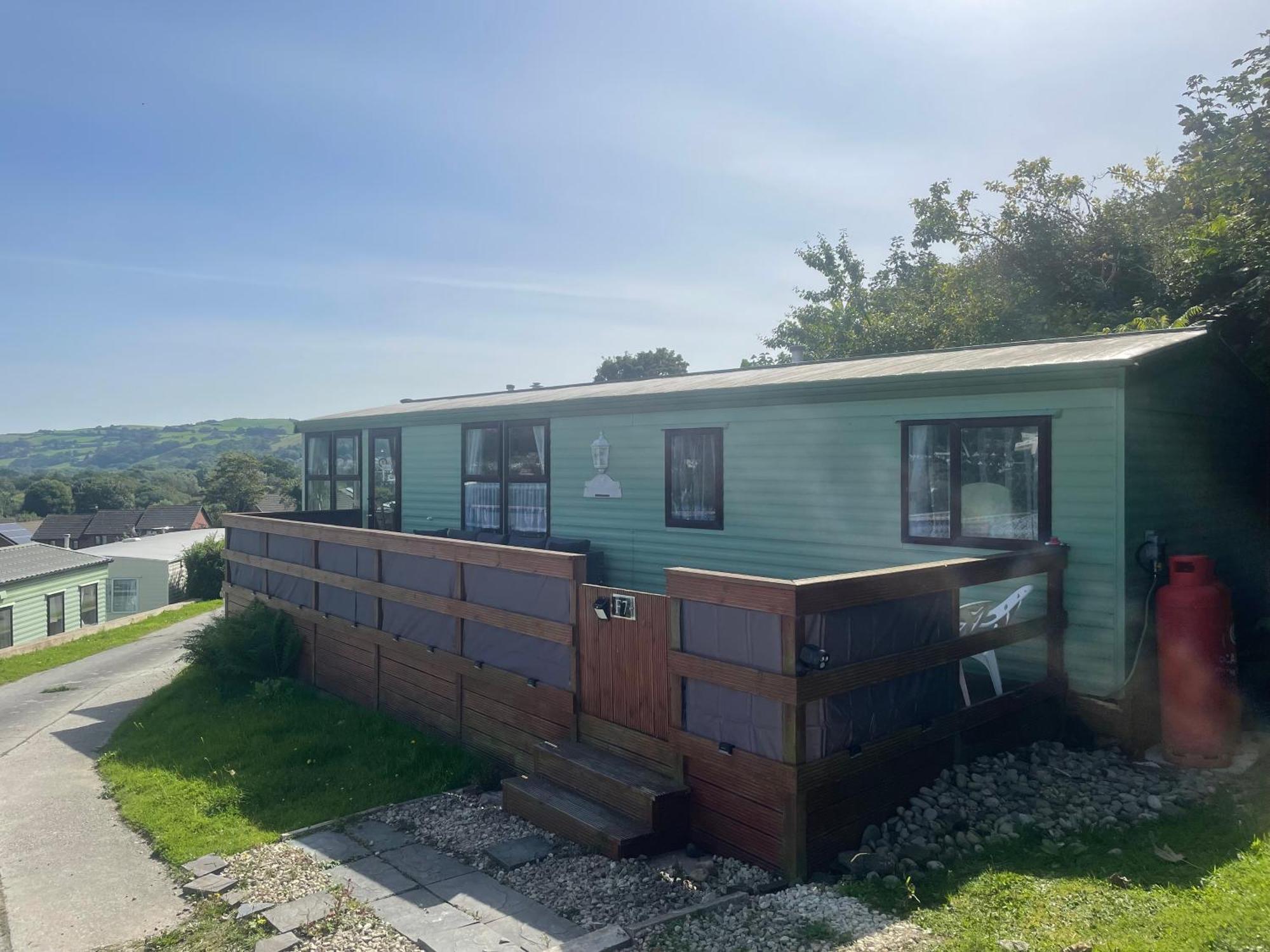 Haven On The Hill 2 Bed Caravan With Town Views Of Aberystwyth F7 Eksteriør billede