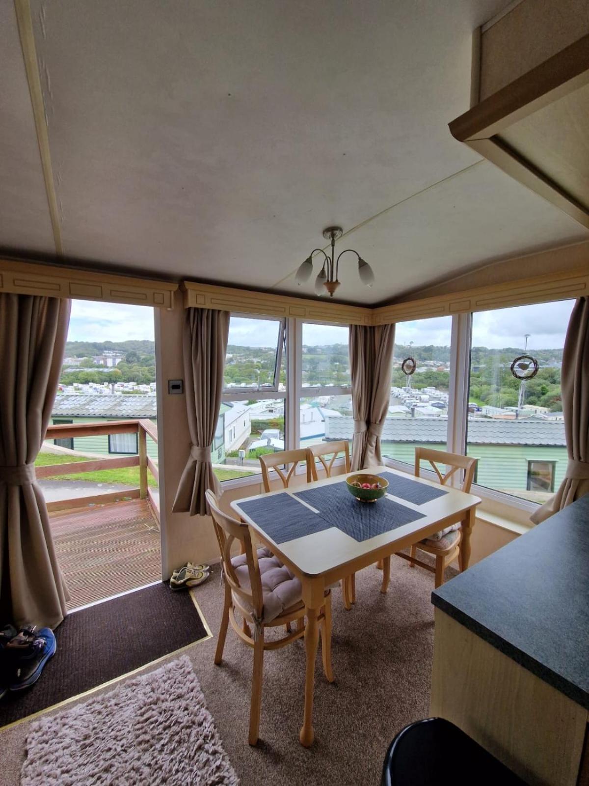 Haven On The Hill 2 Bed Caravan With Town Views Of Aberystwyth F7 Eksteriør billede