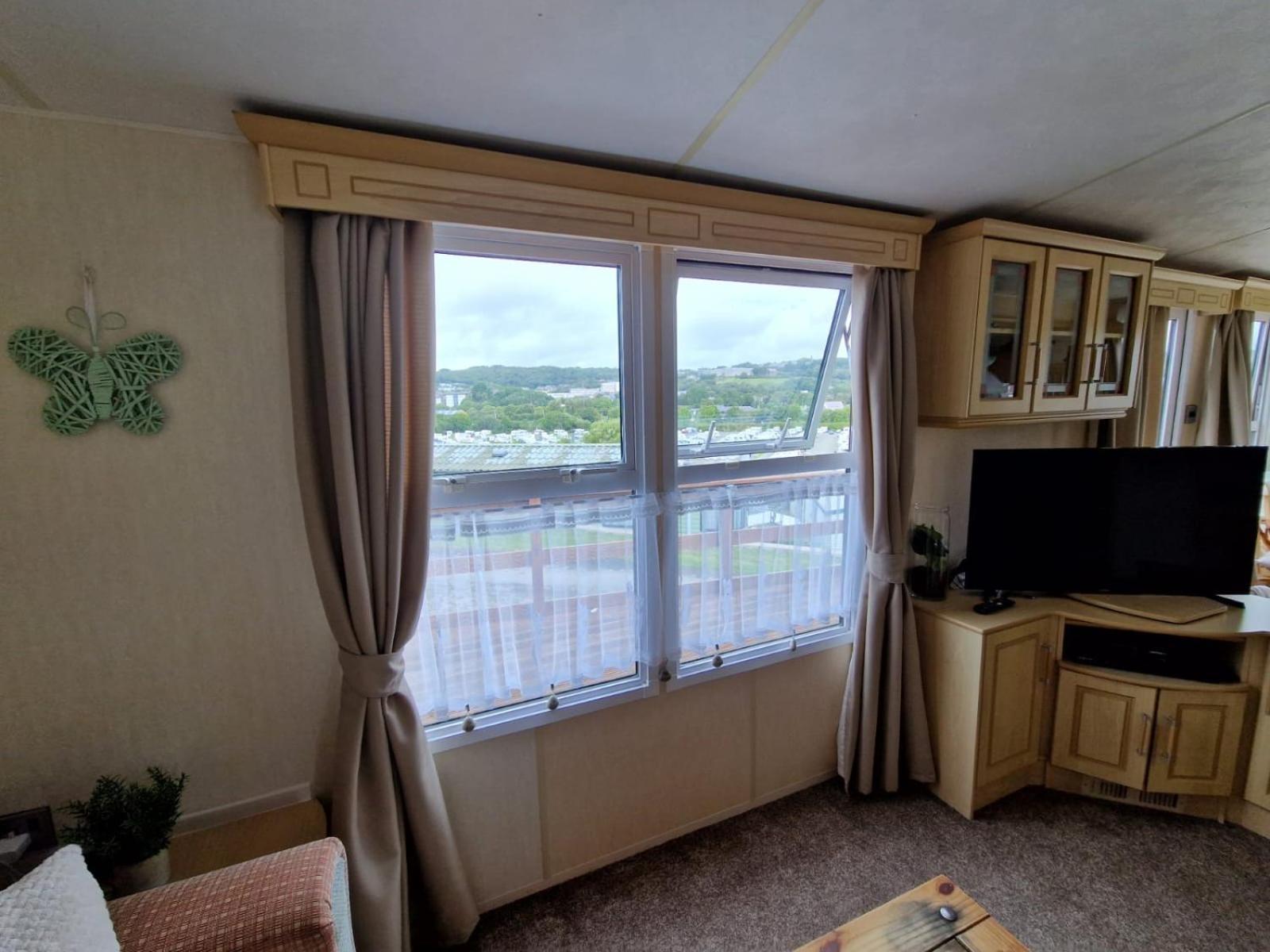 Haven On The Hill 2 Bed Caravan With Town Views Of Aberystwyth F7 Eksteriør billede